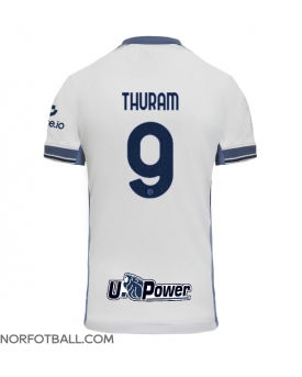 Billige Fotballdrakt Inter Milan Marcus Thuram #9 Replika Bortedrakt 2024-25 Kortermet